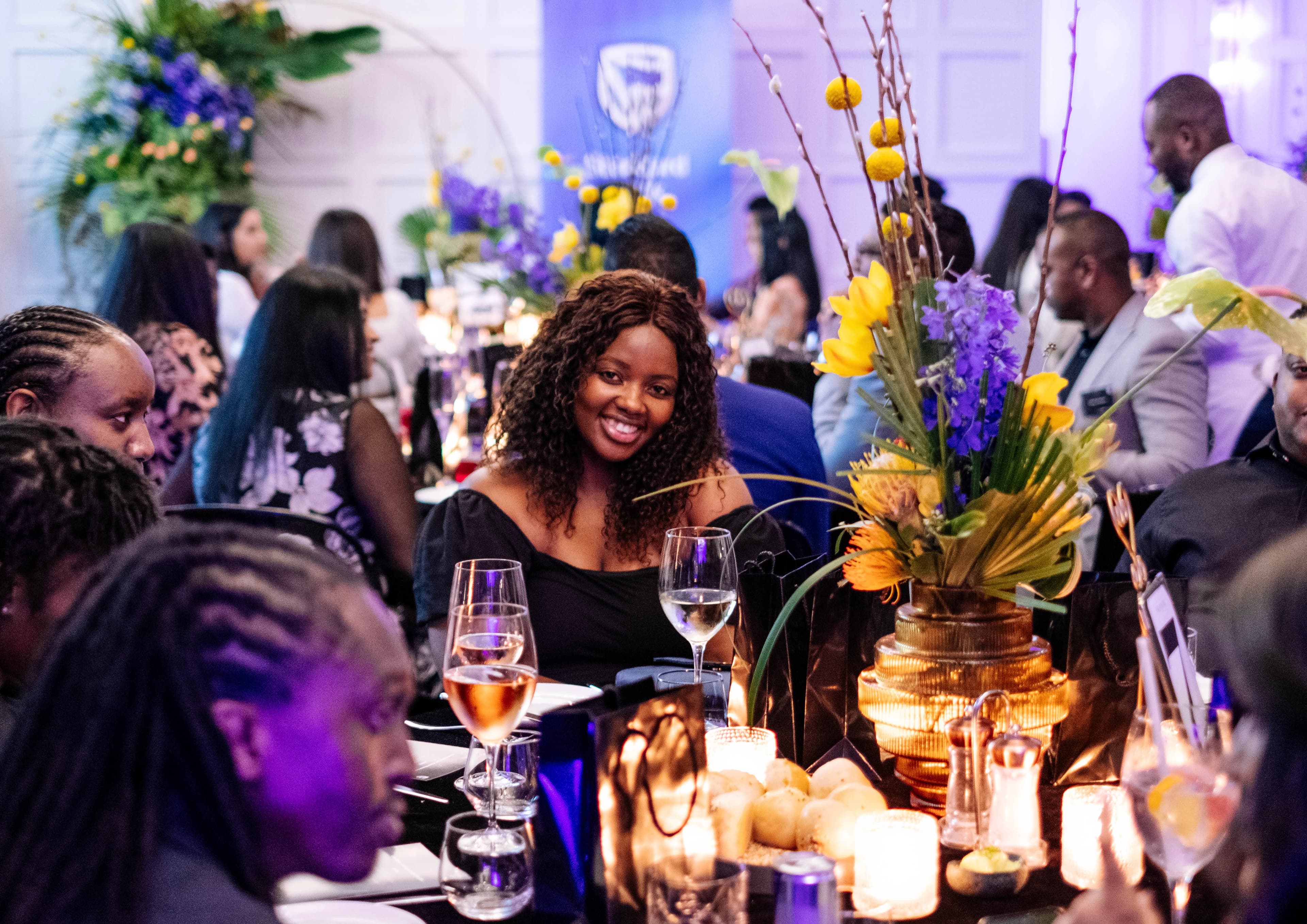 Guests seated at a styled dinner table during the Standard Bank Taste Tomorrow Series.